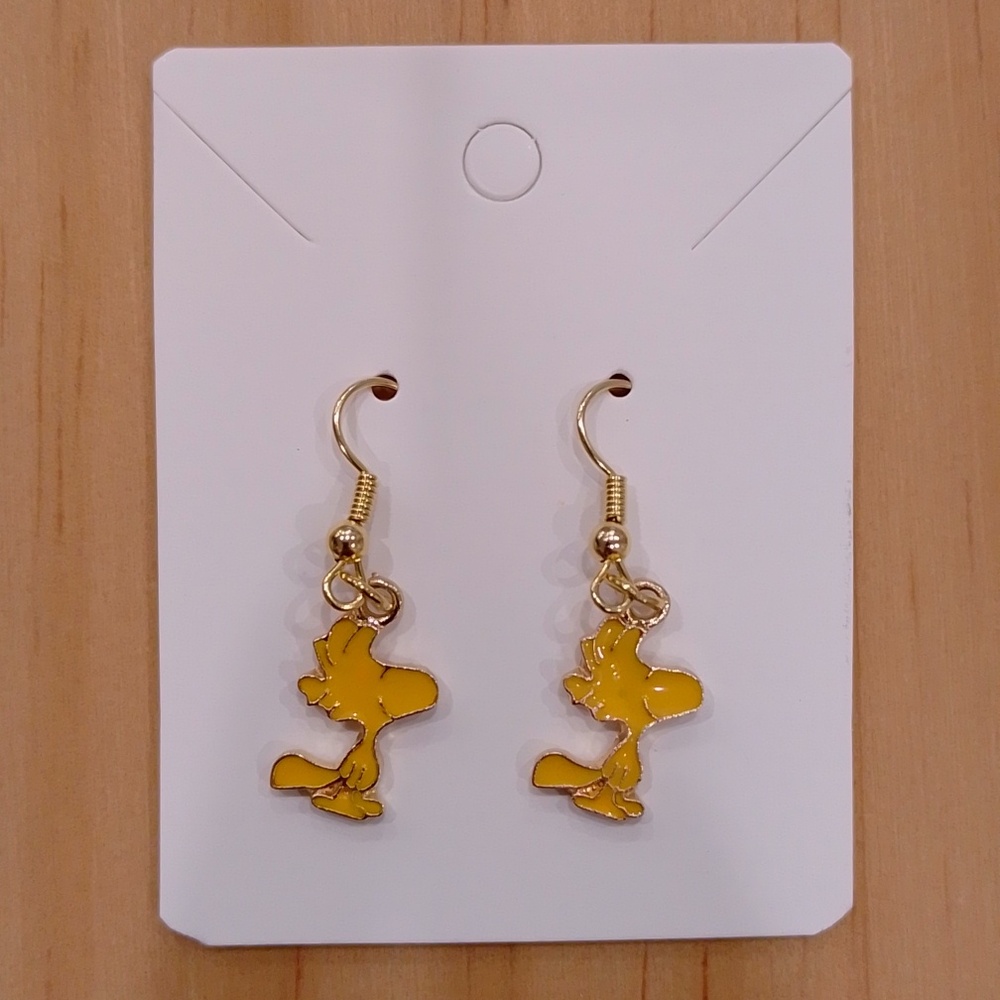 *2/$20* Peanuts Woodstock Dangle Dangling Earrings Jewelry Snoopy